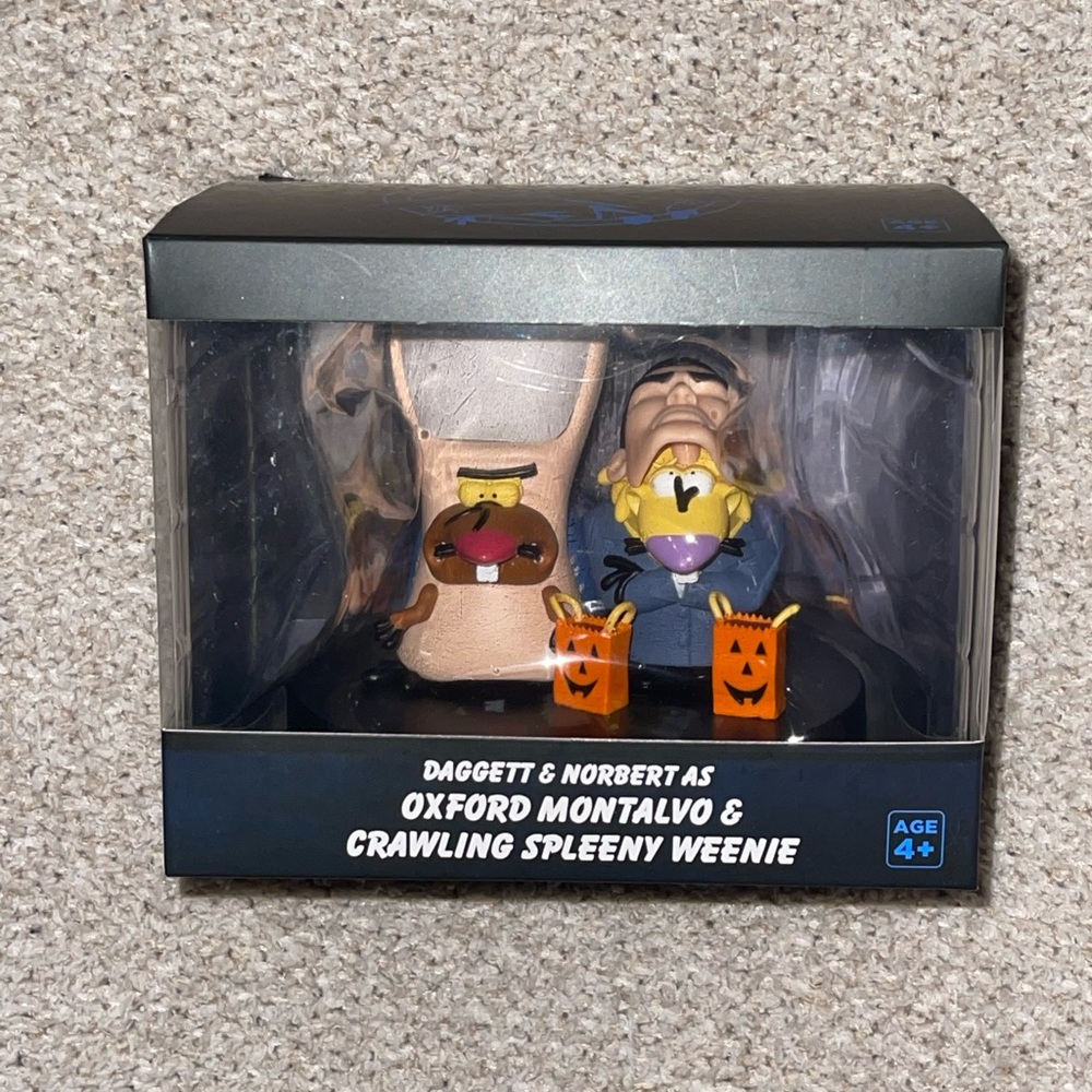 Nickelodeon The Angry Beavers Halloween Vinyl Figure Set